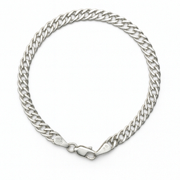 دستبند نقره مردانه طرح کارتیه کد 195557 DSTB