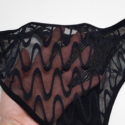 ست شورت و سوتین زنانه کارنا رز مدل فنردار گیپور هندسی کد 4874-2038-2 رنگ زرد