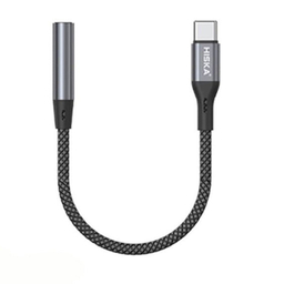 کابل تبدیل Type-C به Jack 3.5mm هیسکا مدل W47 طول 12 سانتی‌متر