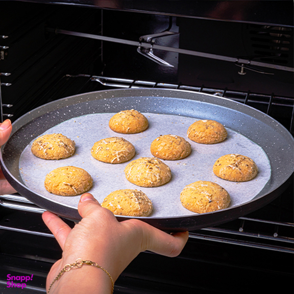 ظرف پخت پیتزا تکنو مدل PizzaPan سایز 34