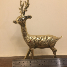 مجسمه برنجی مدل گوزن