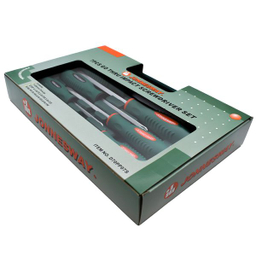 پیچ گوشتی ضربه خور جانزوی مدل D70PP07S مجموعه 7 عددی