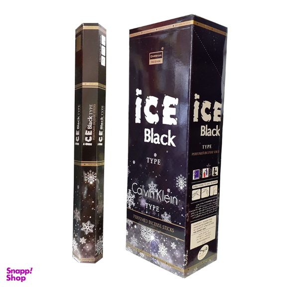 عود دارشان رایحه یخ سیاه کد Ice Black-01 بسته 20 عددی