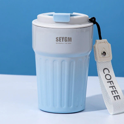 تراول ماگ مدل پاستیلی دورنگ ظرفیت 350 میلی لیتر