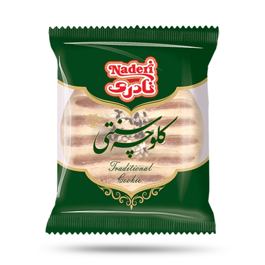 کلوچه سنتی نادری وزن 100 گرم بسته 2 عددی