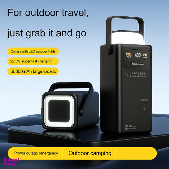 پاوربانک ایکس هنز مدل PB501 ظرفیت 50000 میلی‌ آمپر‌ ساعت