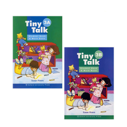کتاب Tiny Talk 3A.3B اثر Susan Rivers انتشارات زبان مهر مجموعه 2 جلدی