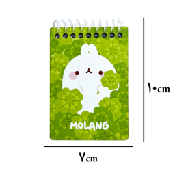 دفتر یادداشت 60 برگ طرح مولانگ برگ بهاری کد 2