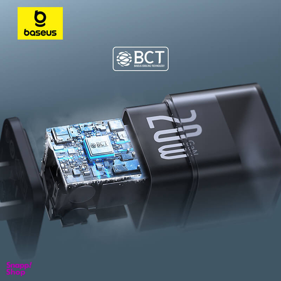 شارژر دیواری 20 وات بیسوس مدل GaN5S