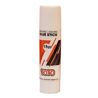 چسب ماتیکی توتو کد 8104 وزن 15 گرم بسته 30 عددی