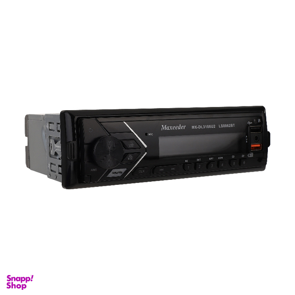 دستگاه پخش خودرو مکسیدر کد MX-DL3188U2_LS8862BT به همراه اسپیکر
