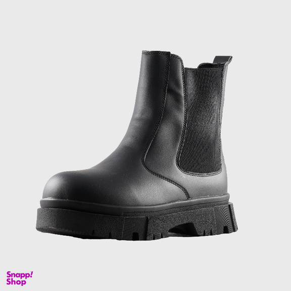 بوت مردانه مدل برشکا کشی کد B2537 رنگ مشکی