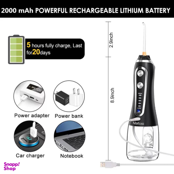 دستگاه شستشوی دهان و دندان مدل H2o floss Water Dental Flosse