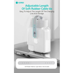 محافظ شارژر کوتسی مدل 16103 مناسب شارژر مک بوک 60W/61W/67W مجموعه 3 عددی