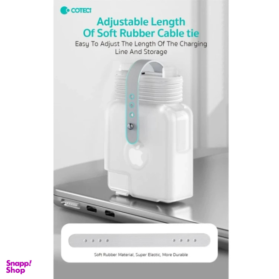 محافظ شارژر کوتسی مدل 16103 مناسب شارژر مک بوک 60W/61W/67W مجموعه 3 عددی