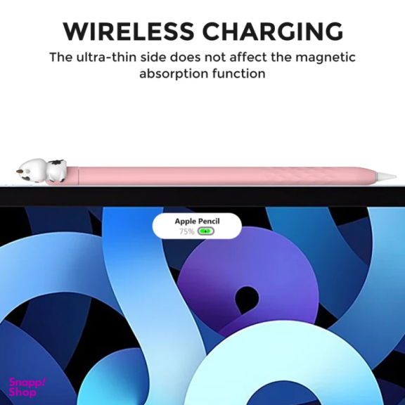 کاور قلم لمسی آهااستایل مدل PT129-2 Cow-Pink مناسب اپل سری 2