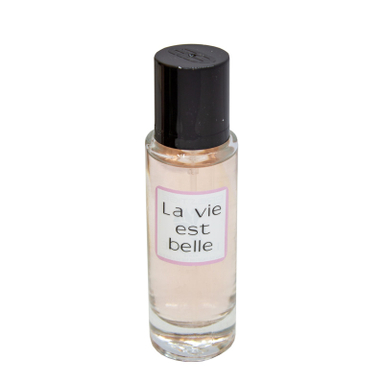 عطر جیبی زنانه نیو پرستیژ کالر مدل La Vie Est Belle حجم 35 میلی لیتر