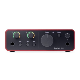کارت صدا استودیو فوکوس رایت مدل Scarlett Solo 4th Gen