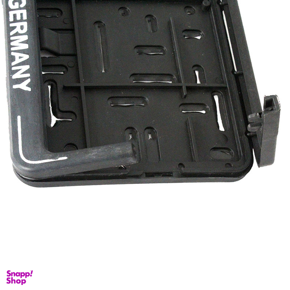 قاب پلاک خودرو مدل wurth white بسته دو عددی