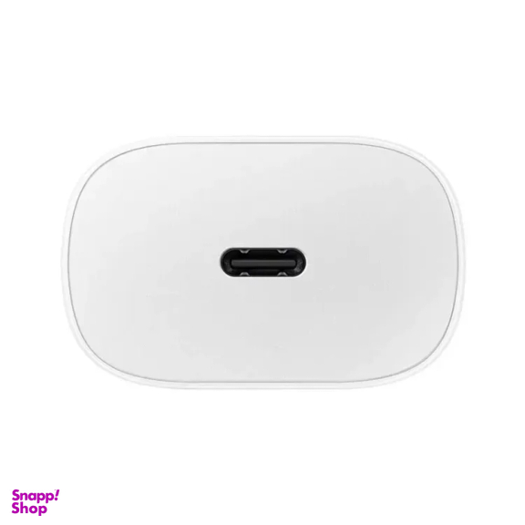 شارژر دیواری 25 وات سامسونگ مدل EP-TA800 به همراه تبدیل 3 به 2 آدرون مدل چراغ دار