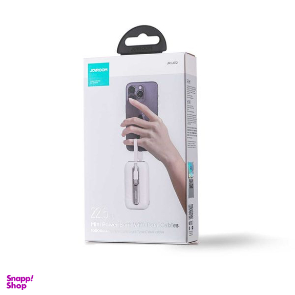 پاوربانک جوی روم مدل JR-L012 mini ظرفیت 10000 میلی آمپر ساعت
