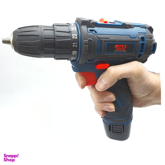 پیچ گوشتی شارژی باس مدل LI-ION-18V مجموعه 28 عددی