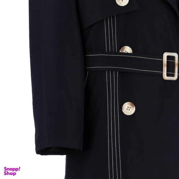 بارانی زنانه السانا مدل ژوبین کد 232428 رنگ مشکی