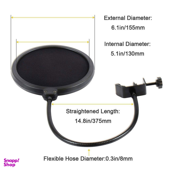 پاپ فیلتر میکروفن مدل POP MS
