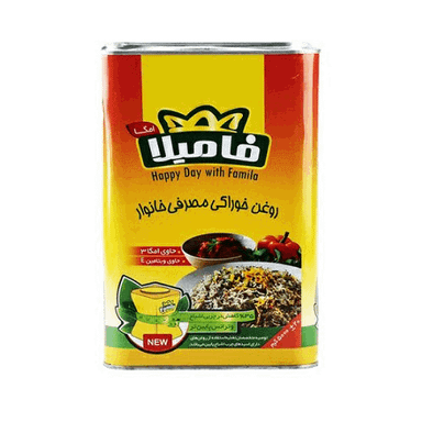 روغن خوراکی مصرفی خانوار فامیلا وزن 5 کیلوگرم