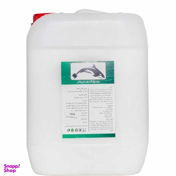 روغن زیر کار پایه آب نهنگ نشان کد 80 حجم 10 لیتر