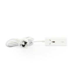 چندراهی برق USB دار جی بی کیو مدل SC-1418