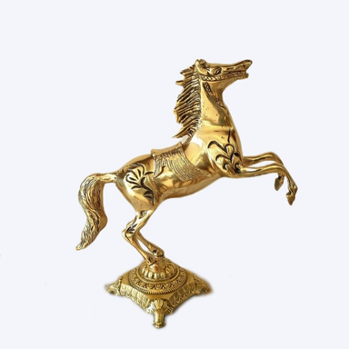 مجسمه اسب پایه دار کد 6006