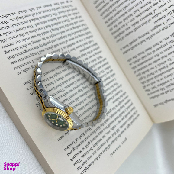 ساعت مچی عقربه ای زنانه مدل دیت جاست کد W4015
