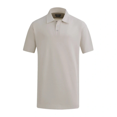 پولوشرت آستین کوتاه مردانه مدل GD-s-16094501 رنگ کرم