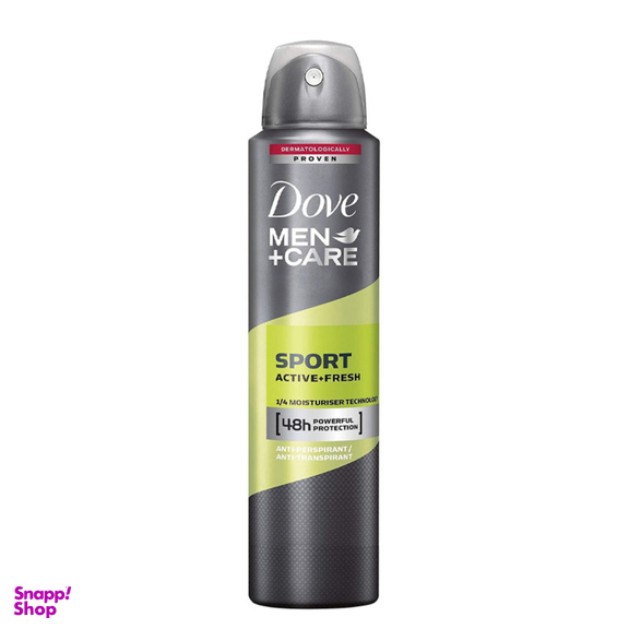 اسپری مردانه داو مدل Sport Active+Fresh حجم 250 میلی‌ لیتر