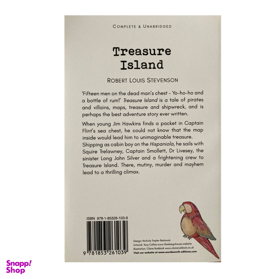 کتاب Treasure Island اثر Robert Louis Stevenson انتشارات وردز ورث ادیشن