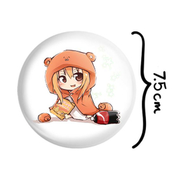 آینه جیبی خندالو طرح اومارو انیمه تومو داچی گیم Tomodachi Game مدل تاشو کد 18465