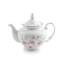 قوری چهار ترک چینی زرین مدل پامچال کد 001