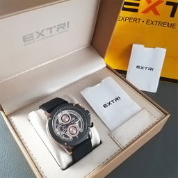 ساعت عقربه ای مردانه اکستری کد X6065-I رنگ مشکی رزگلد