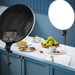 پنل نور ثابت سافت لایت مدل LED Photographic Fill Light PF45 به همراه سه پایه
