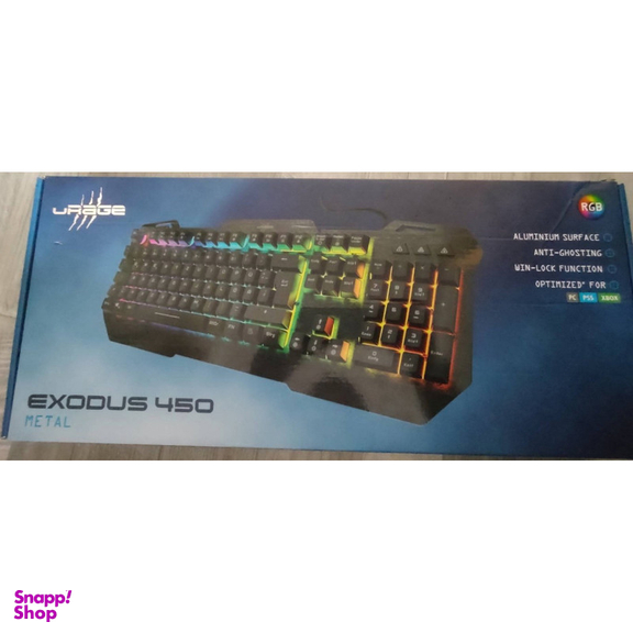 کیبورد مخصوص بازی یوریج مدل Exodus 450 Metal -D3186070