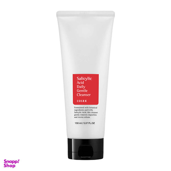 ژل شست و شو صورت کوزارکس مدل سالسیلیک اسید حجم 150 میلی لیتر