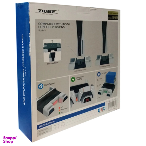 استند فن و شارژر دابی مدل TP5-05100 مخصوص PS5