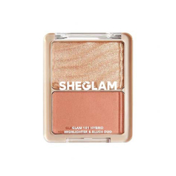 پالت هایلایتر و رژگونه شیگلم مدل Glam Hybrid شماره 101