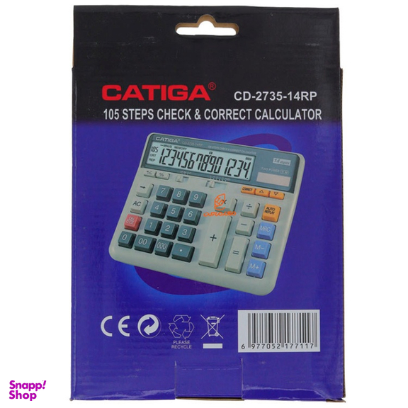 ماشین حساب کاتیگا مدل Catiga CD-2735-14RP