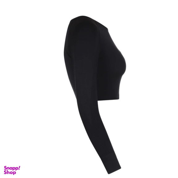 تیشرت ورزشی زنانه دریم اسلیم کد TS024 رنگ مشکی