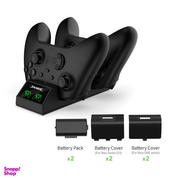 پایه شارژر دسته کنسول بازی Xbox دابی مدل TYX-1817X مناسب برای S/X و X-ONE