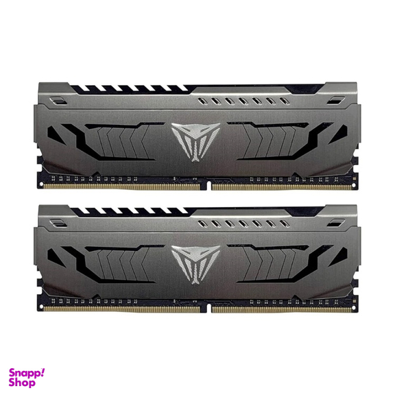 رم دسکتاپ دو کاناله 4000 مگاهرتز CL19 پتریوت مدل Viper Steel ظرفیت 8 گیگابایت بسته 2 عددی