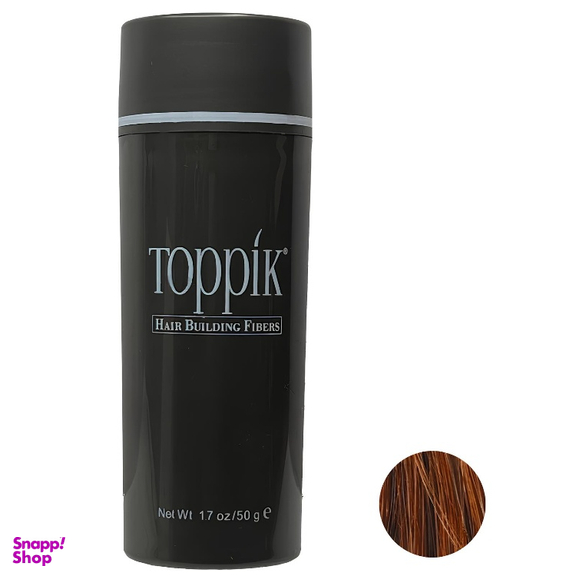 پودر پرپشت کننده مو تاپیک مدل FIBER رنگ قرمز