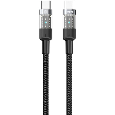 کابل Type-C پرودو کد PD-100WCCTH-BK طول 1.2 متر